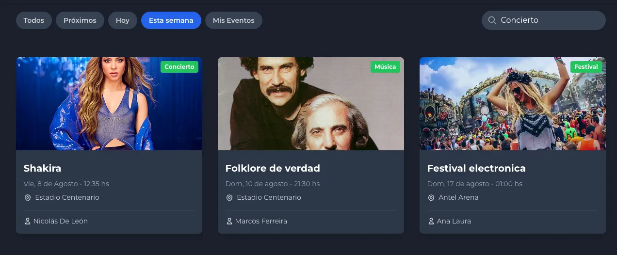 Sitio web de Go Rumbo, hecho por Vortex Labs